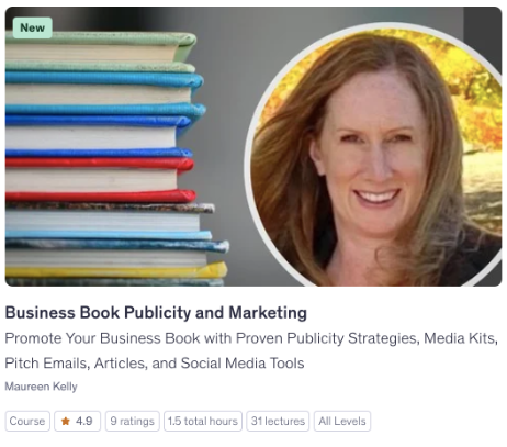 Udemy's Business Book Publicity and Marketing Course Cover